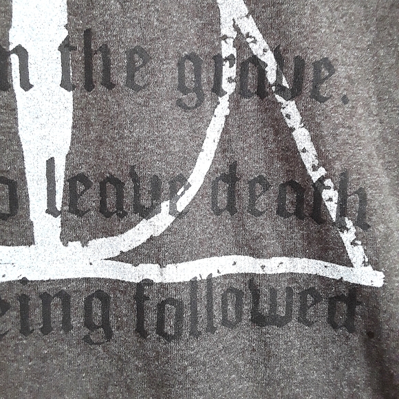Harry Potter Deathly Hallows Unisex T-Shirt NWT - Picture 8 of 8
